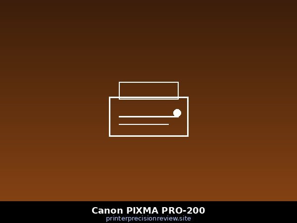 Canon PIXMA PRO-200