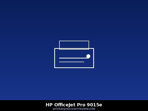 HP OfficeJet Pro 9015e Review